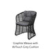 Graphite Weave with AirTouch Grey Cushion