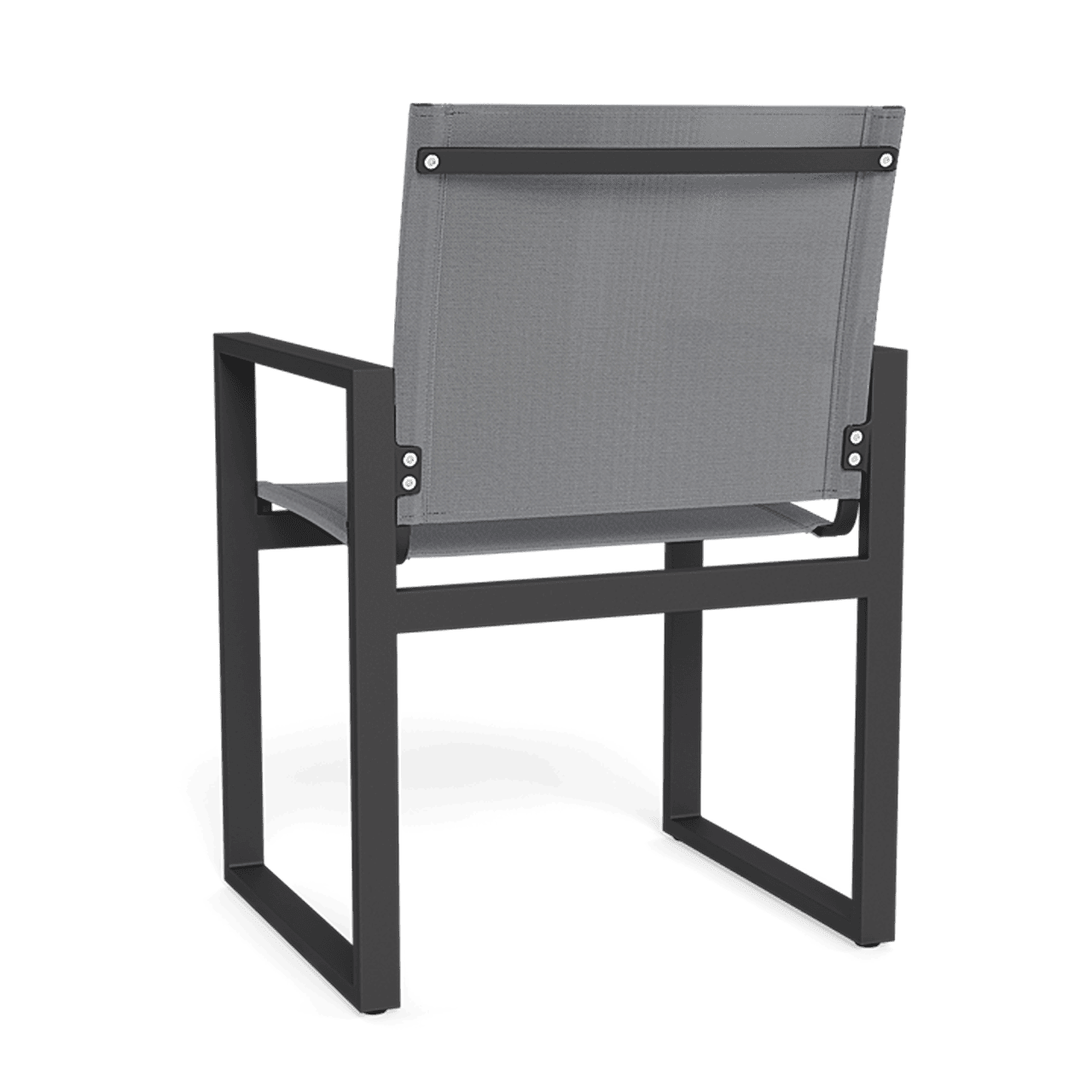 Hayman Dining Chair - Aluminum Asteroid Frame