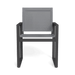 Hayman Dining Chair - Aluminum Asteroid Frame