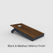 Madison Walnut + Black Finish