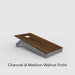 Madison Walnut + Charcoal Finish