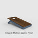 Madison Walnut + Indigo Finish