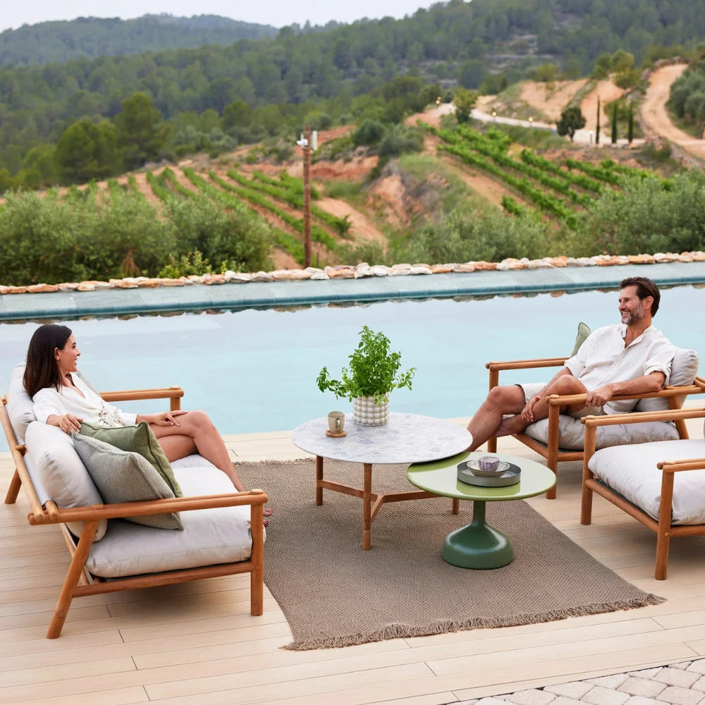 Knit Outdoor Rectangular Rug