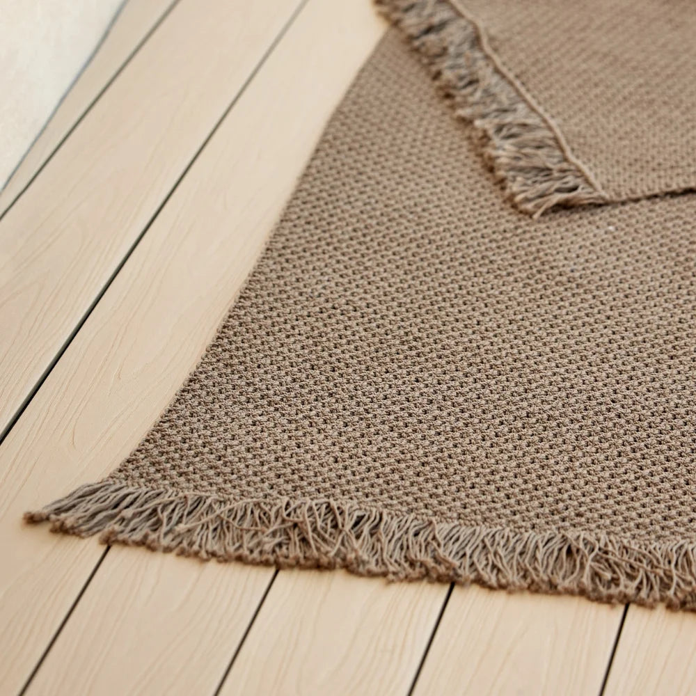 Knit Outdoor Rectangular Rug