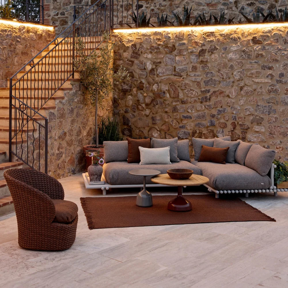 Knit Outdoor Rectangular Rug