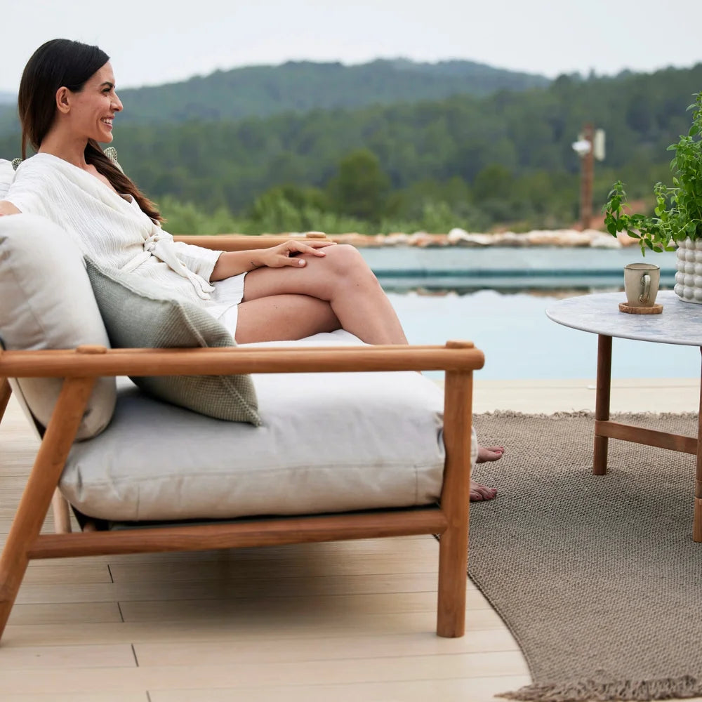 Knit Outdoor Rectangular Rug