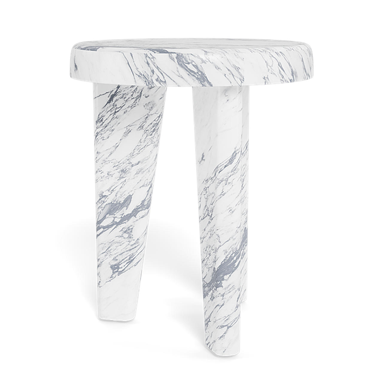 LUCCA ROUND SIDE TABLe Marble