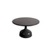 Lava Stone Glazed Black Top & Lava Grey Aluminum Base