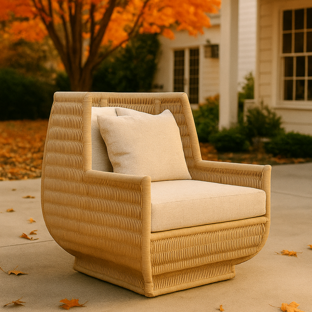 Tulum Fawn Outdoor Club Chair