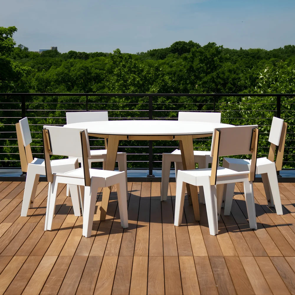 Nexus Outdoor Phenolic Round Dining Table