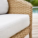 Boxhill's Ocean Large Outdoor 3-Seater Sofa lifestyle image close up view