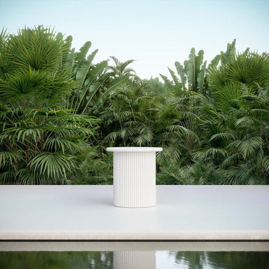 Boxhill's Palma Outdoor Side Table Matte White