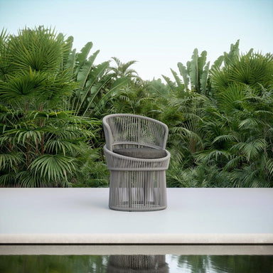 Palma Outdoor Swivel Dining Chair