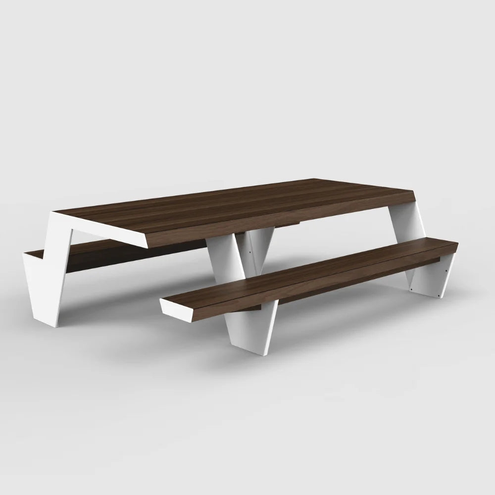 Perch Outdoor Picnic Table | HDPE Plastic Finish