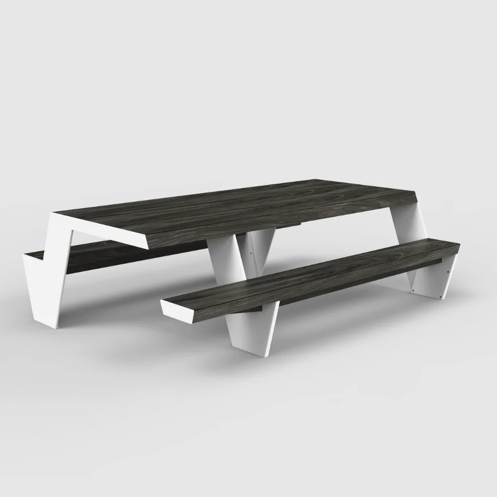 Perch Outdoor Picnic Table | HDPE Plastic Finish