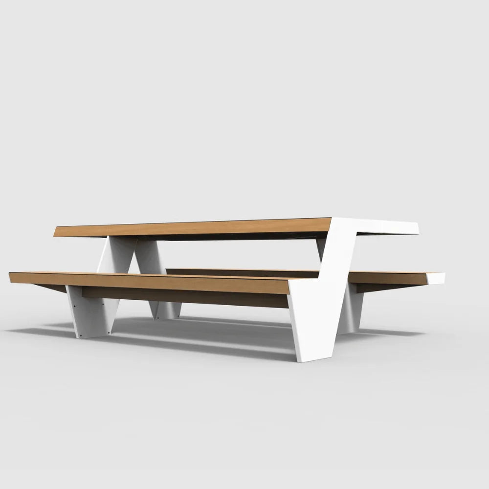 Perch Outdoor Picnic Table | HDPE Plastic Finish