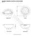 Sedona Powder Coated Water Bowl Specs