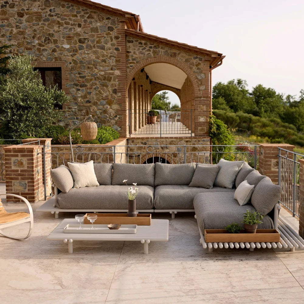 Sticks Platform, Outdoor Corner Sofa Large