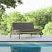 Terra 2 Seat Outdoor Sofa solo image the pool