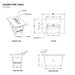 Tacoma Metal Powder Coated Fire Pit Table Specs