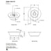 Tempe Metal Powder Coated Fire Pit Table Specs