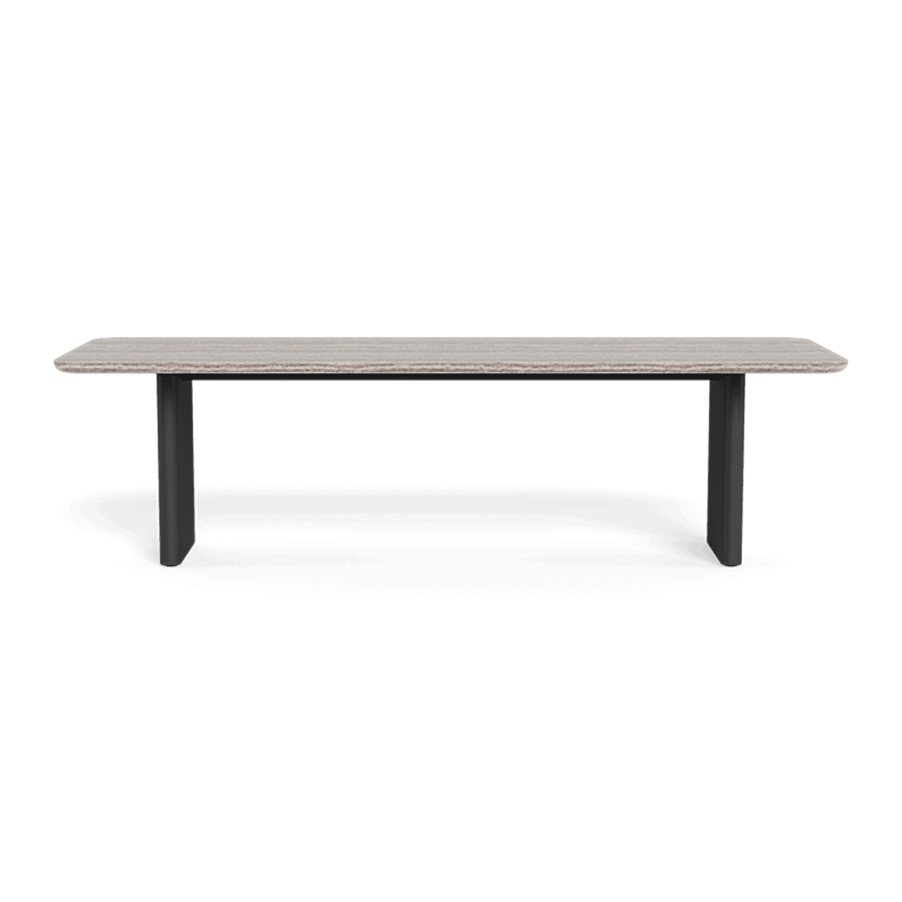 Victoria Dining Table 108" - Aluminum Frame