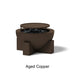 Architectural Finish: Aged Copper