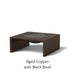 Architectural Finish: Aged Copper - Black Bowl