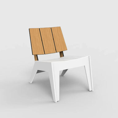 Natural Oak + White Finish