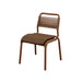 Desert Red Cushion with Desert Red Chair Frame