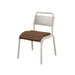 Desert Red Cushion with Sand Chair Frame