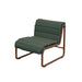 Light Green Cushion with Desert Red Chair Frame