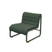 Light Green Cushion with Dark Green Chair Frame