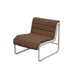 Desert Red Cushion with Sand Chair Frame