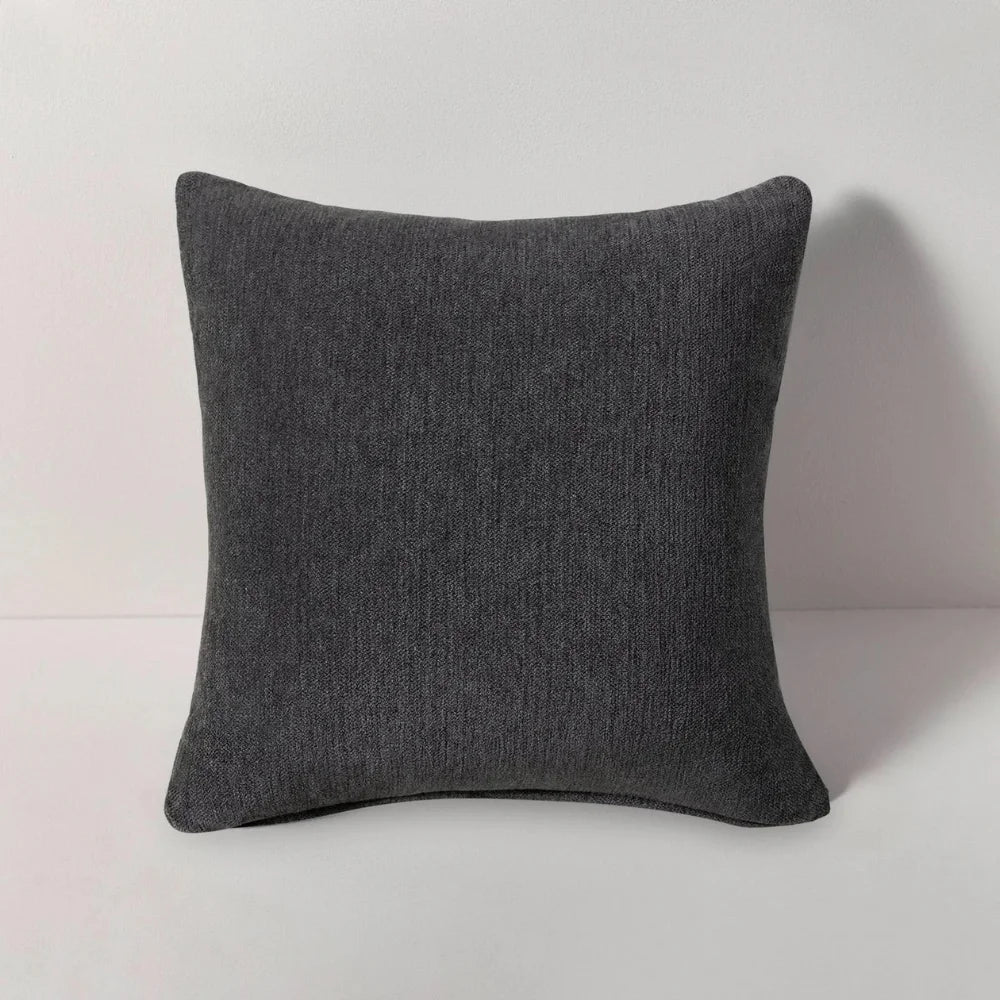 Altona Slate Outdoor Square Throw Pillow
