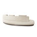 Amalfi Kidney Outdoor Sectional Sofa Rear View