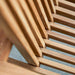 Boxhill's Amaze 2-Seater Teak Sofa teak close view