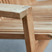 Boxhill's Amaze 2-Seater Teak Sofa teak close view