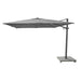 Aluminum Anthracite Finish + Gris Nature Fabric + Silk Grey Granite Base