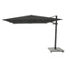 Aluminum Black Finish + Black Fabric + Silk Grey Granite Base