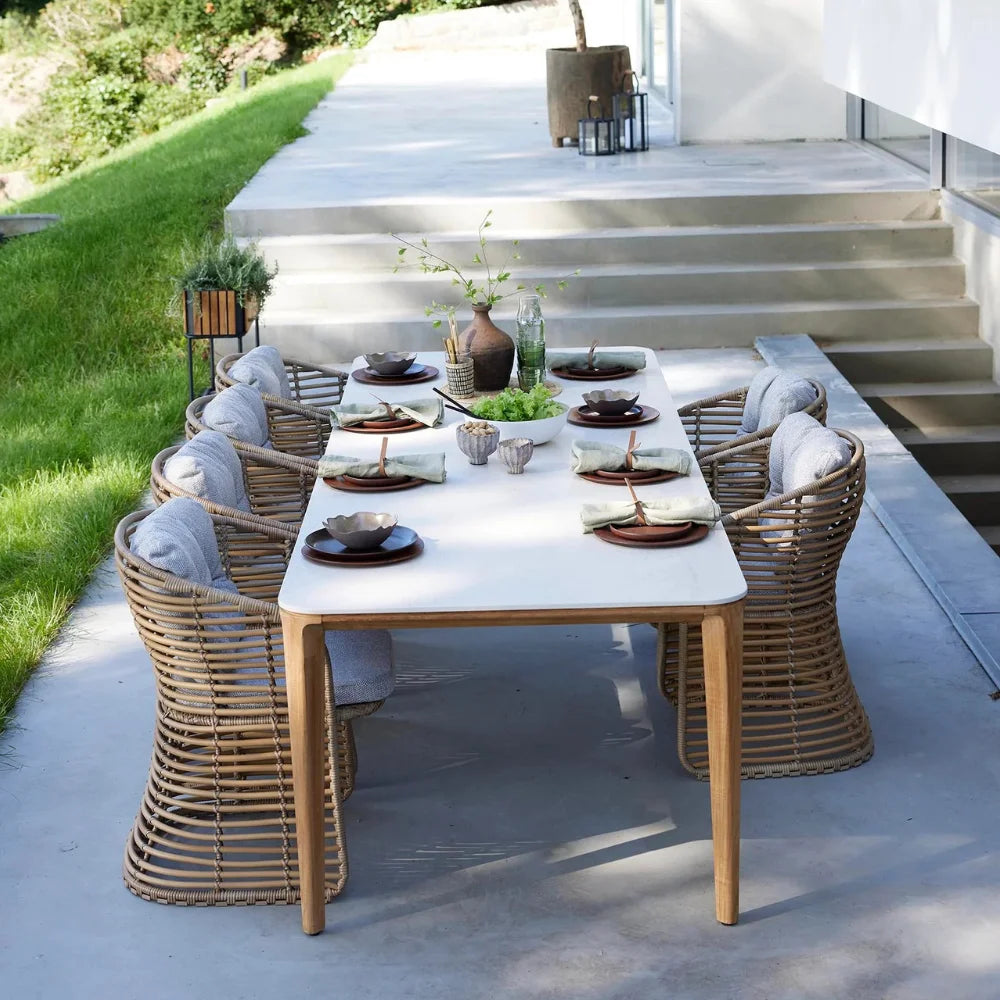 Aspect Outdoor Rectangle Dining Table | 110"