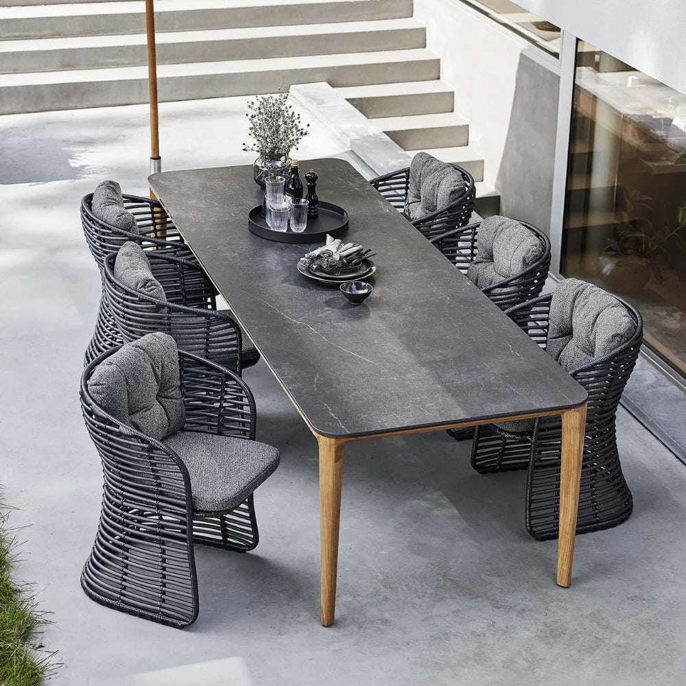 Aspect Outdoor Rectangle Dining Table | 82.7"