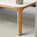 Boxhill's Aspect Rectangle Coffee Table Travertine Look close up view
