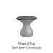 Fog Lid / Granite Gray Base