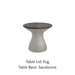 Fog Lid / Sandstone Base