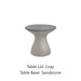 Grey Lid / Sandstone Base
