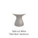 White Lid / Sandstone Base