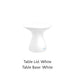 White Lid / White Base