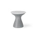 White Lid / Granite Gray Base