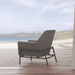 Boxhill's Avalon Outdoor Club Chair lifestyle on wooden platform
